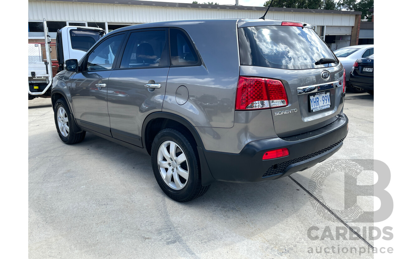9/2011 Kia Sorento Si (4x2) XM MY12 4d Wagon Silver 3.5L