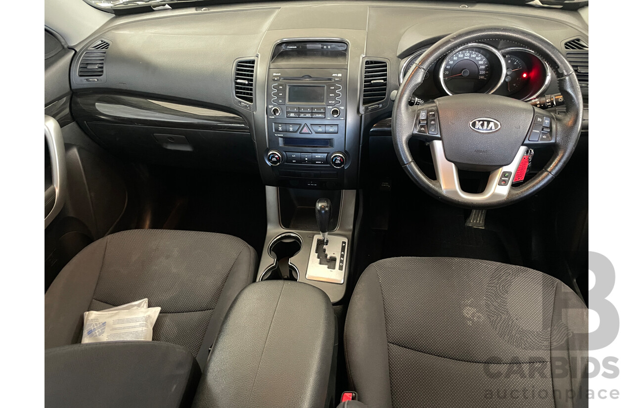 9/2011 Kia Sorento Si (4x2) XM MY12 4d Wagon Silver 3.5L