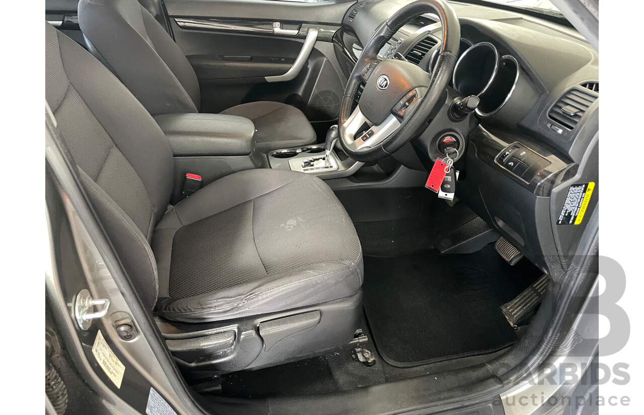 9/2011 Kia Sorento Si (4x2) XM MY12 4d Wagon Silver 3.5L