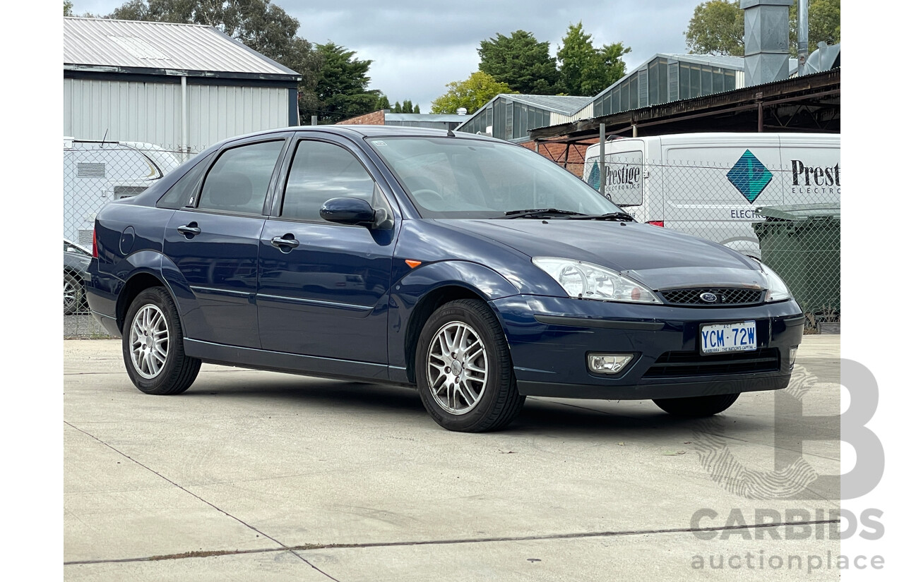 2/2003 Ford Focus GHIA LR 4d Sedan Blue 2.0L