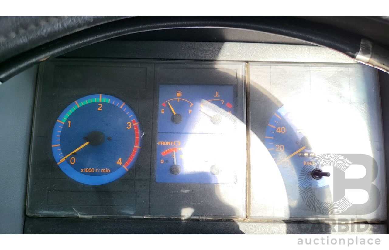 07/1997 HINO FF1J SER C/CAB With 7.8m Tray White Diesel