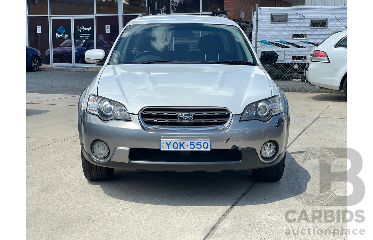 5/2006 Subaru Outback 3.0R MY06 4d Wagon White 3.0L
