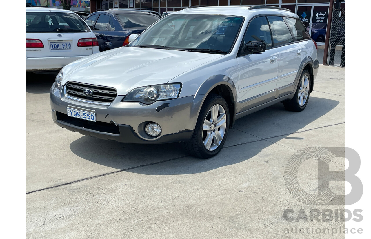 5/2006 Subaru Outback 3.0R MY06 4d Wagon White 3.0L