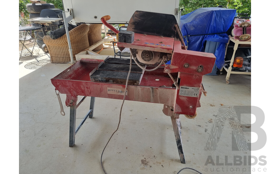 WELLQUIP 400-800 Brick Saw