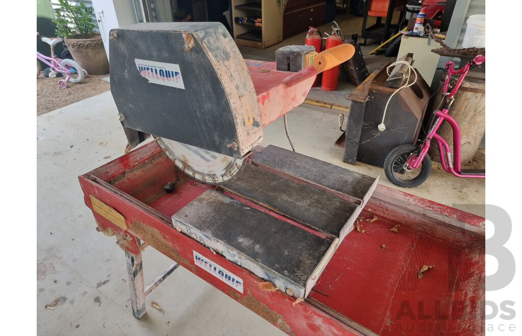 WELLQUIP 400-800 Brick Saw