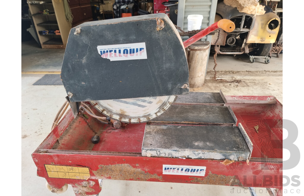 WELLQUIP 400-800 Brick Saw