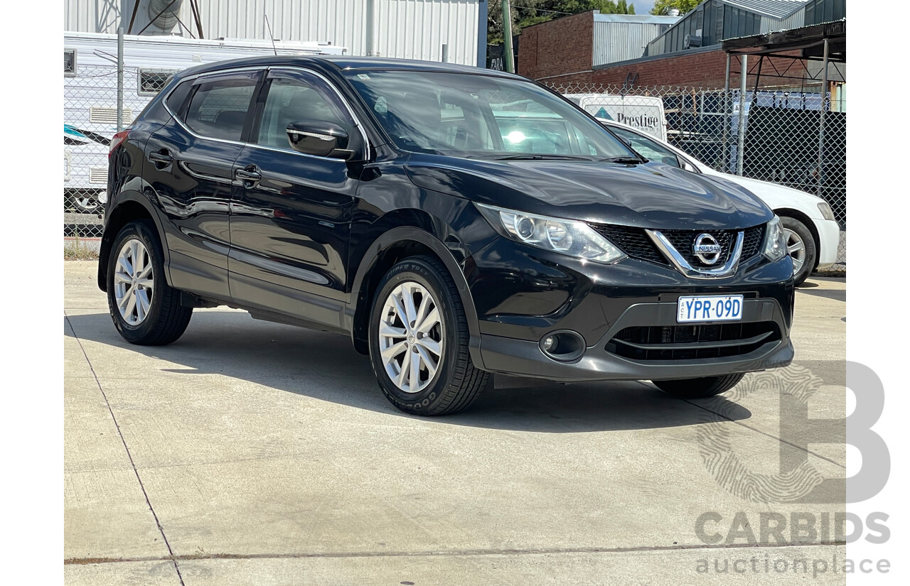 7/2014 Nissan Qashqai TS J11 4d Wagon Black 1.6L - Automatic