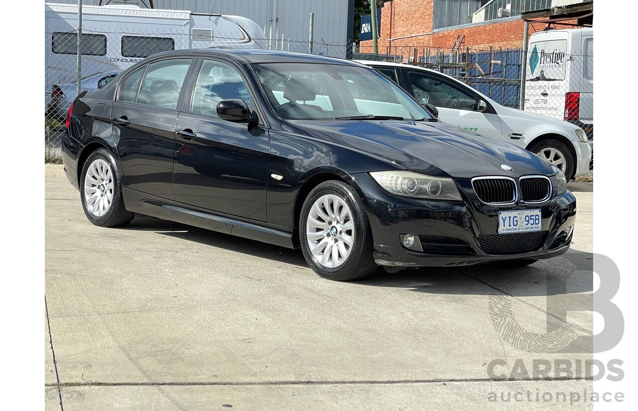 8/2009 Bmw 320i Executive E90 MY09 4d Sedan Black 2.0L