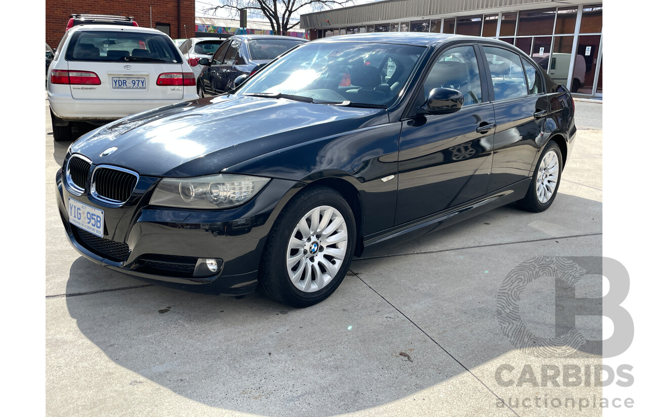 8/2009 Bmw 320i Executive E90 MY09 4d Sedan Black 2.0L