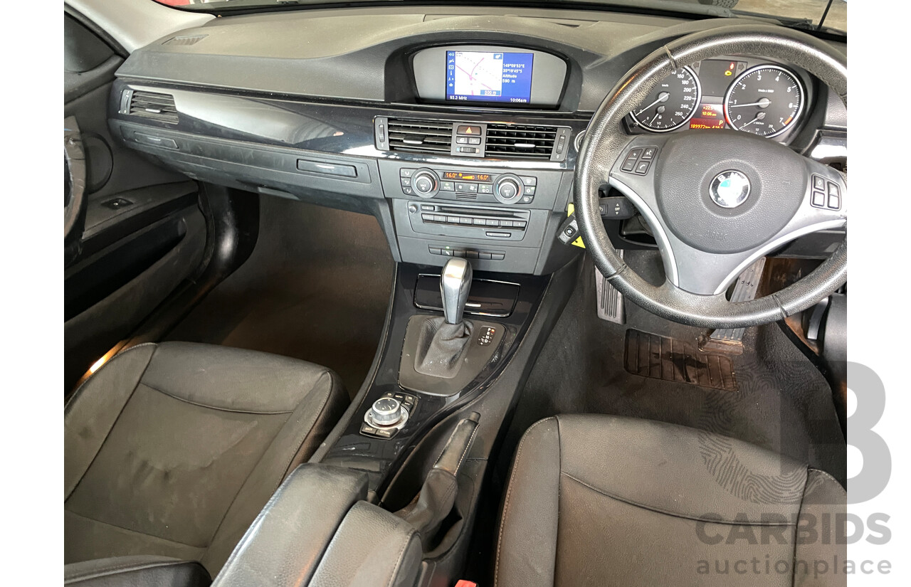 8/2009 Bmw 320i Executive E90 MY09 4d Sedan Black 2.0L