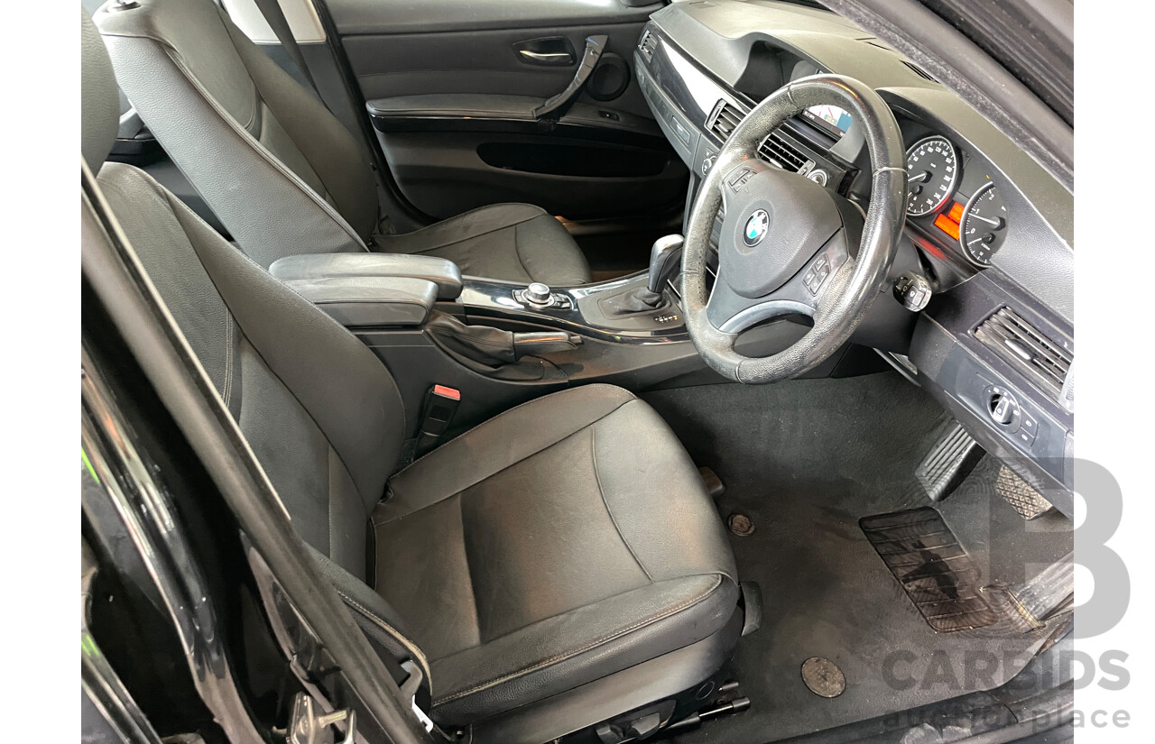 8/2009 Bmw 320i Executive E90 MY09 4d Sedan Black 2.0L