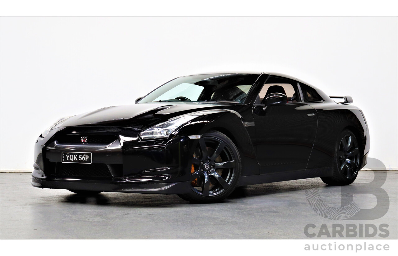 9/2009 Nissan GTR R35 Black Edition Premium 2d Coupe Black 3.8L Twin Turbo