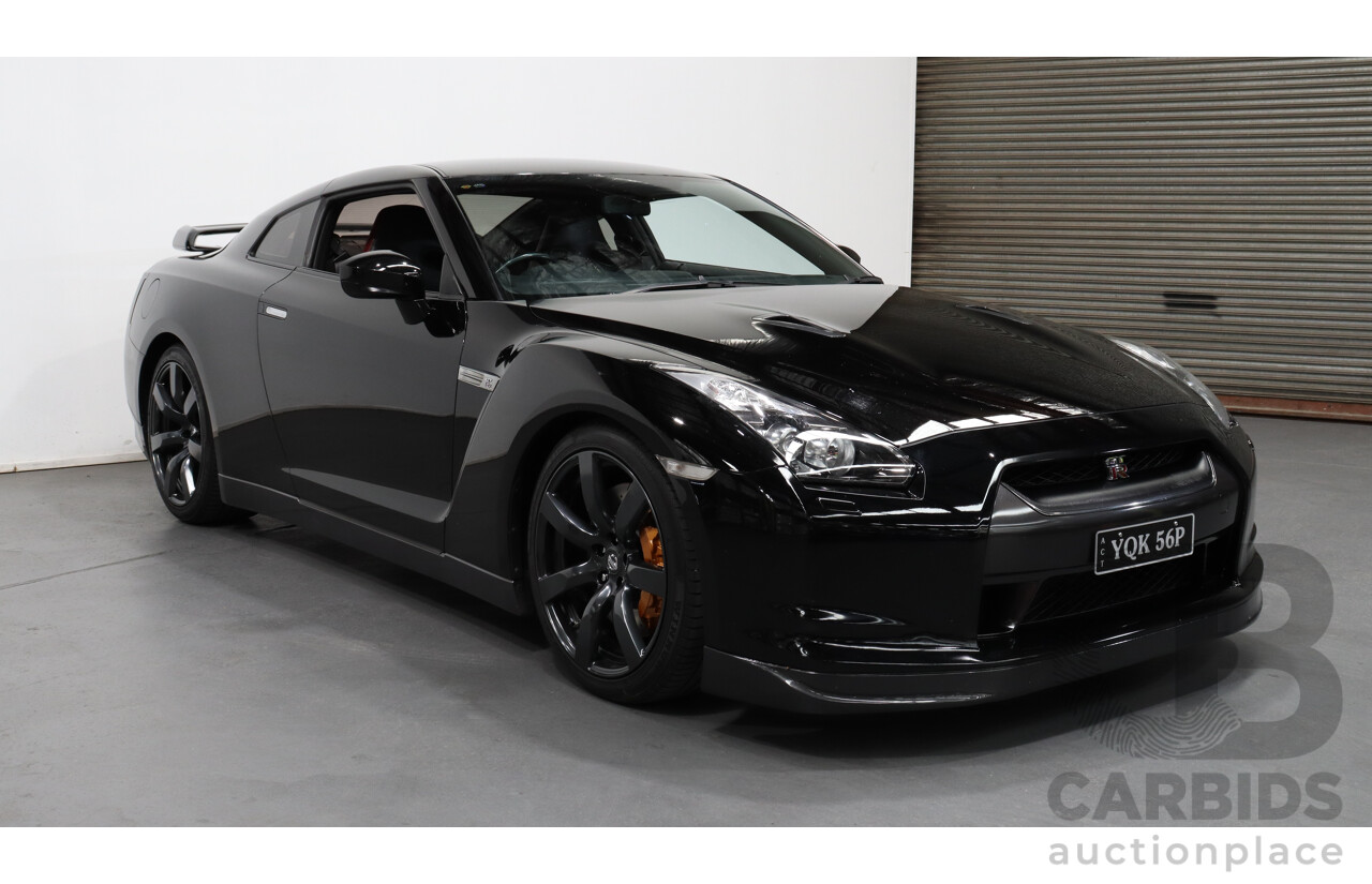 9/2009 Nissan GTR R35 Black Edition Premium 2d Coupe Black 3.8L Twin Turbo