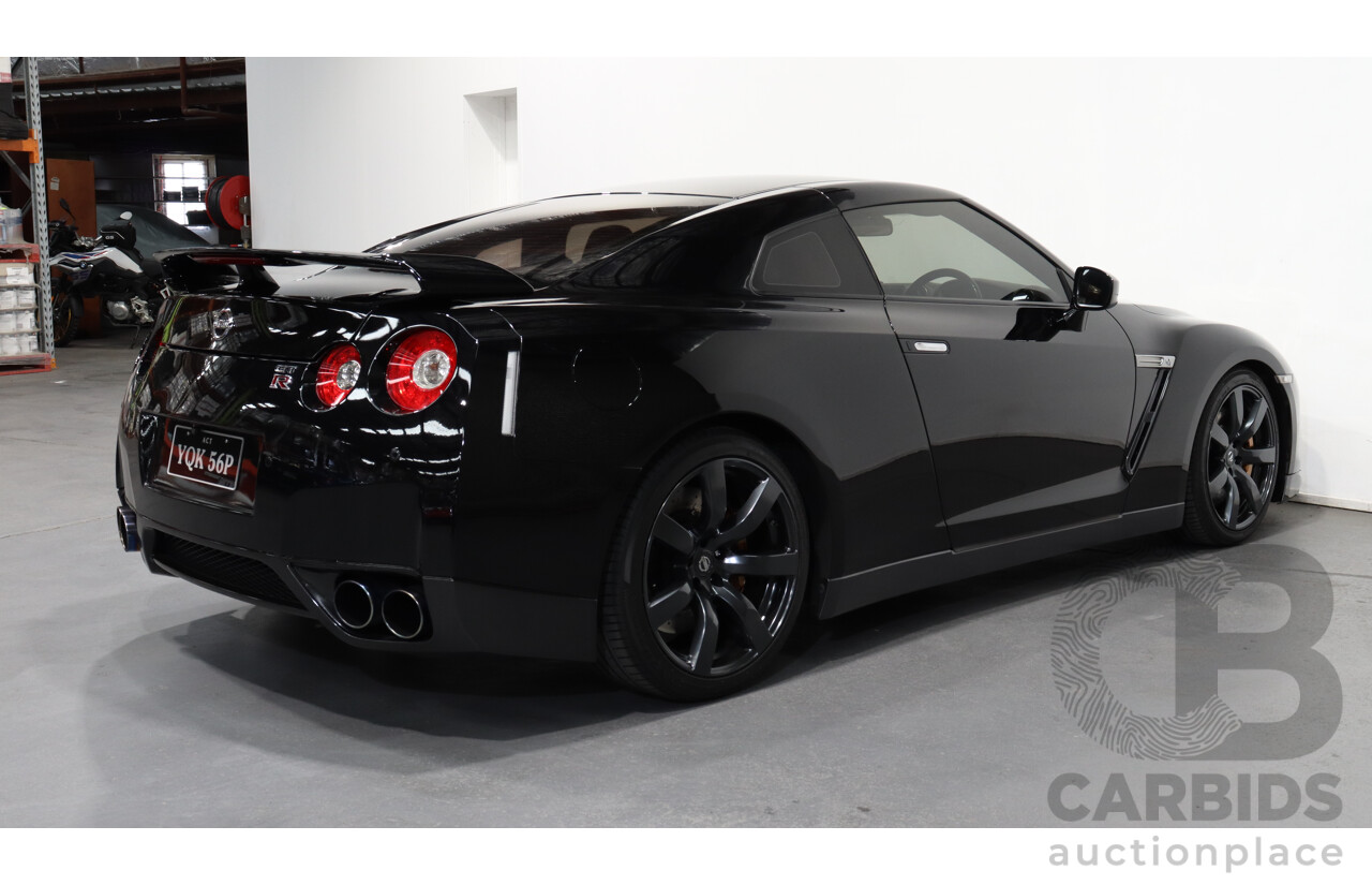 9/2009 Nissan GTR R35 Black Edition Premium 2d Coupe Black 3.8L Twin Turbo