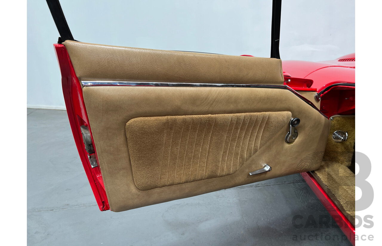 1/1969 Jaguar XKE E Type 2d Coupe Red 289ci V8
