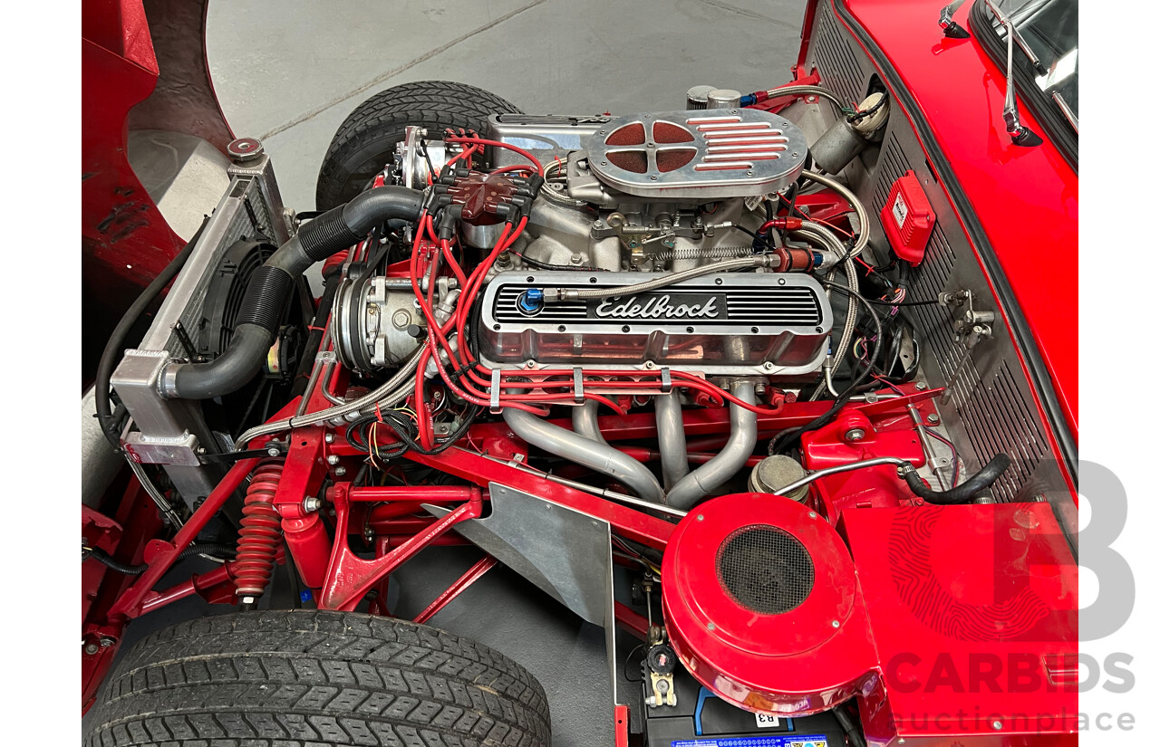 1/1969 Jaguar XKE E Type 2d Coupe Red 289ci V8