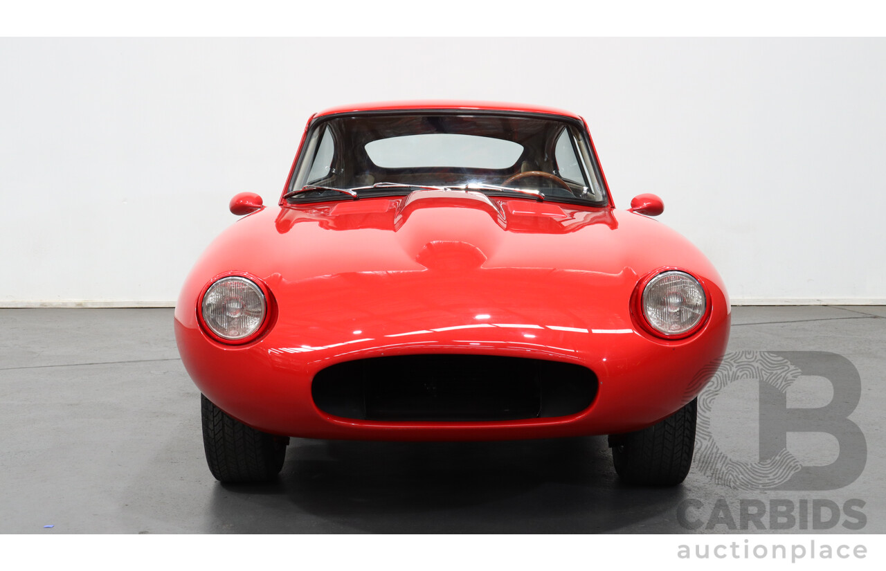 1/1969 Jaguar XKE E Type 2d Coupe Red 289ci V8