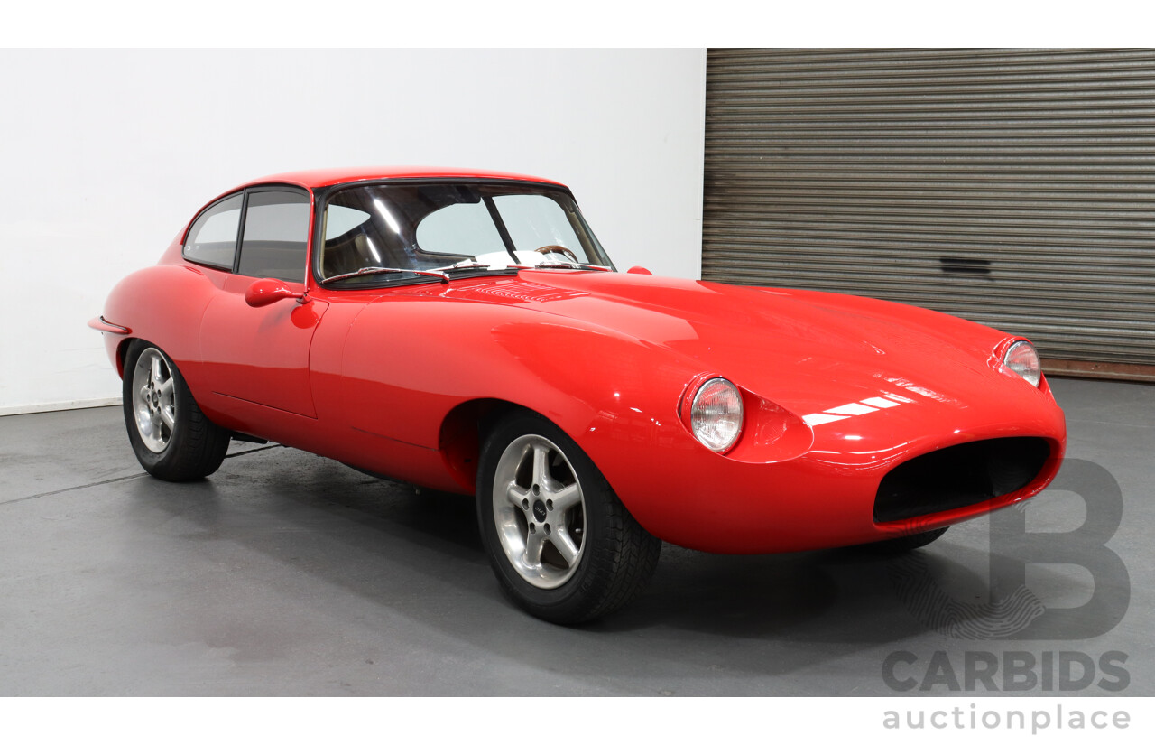 1/1969 Jaguar XKE E Type 2d Coupe Red 289ci V8