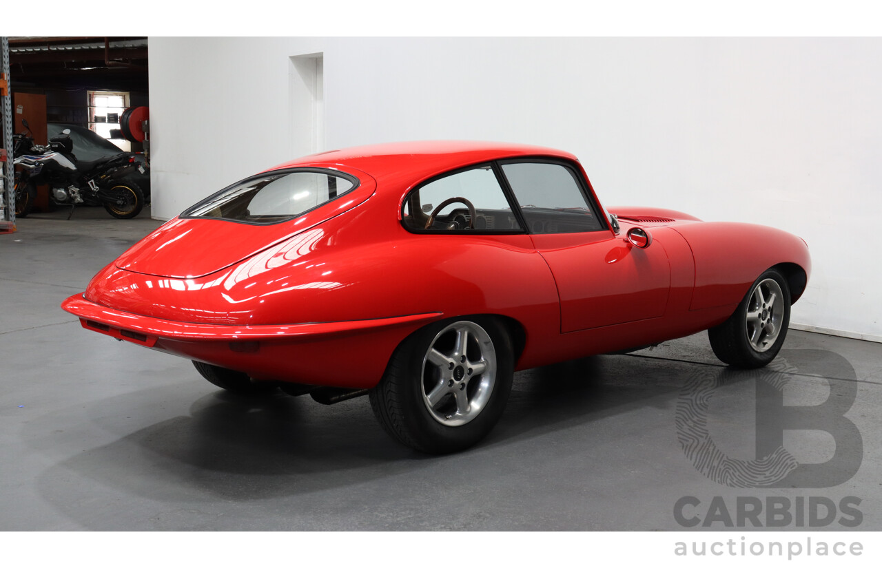 1/1969 Jaguar XKE E Type 2d Coupe Red 289ci V8