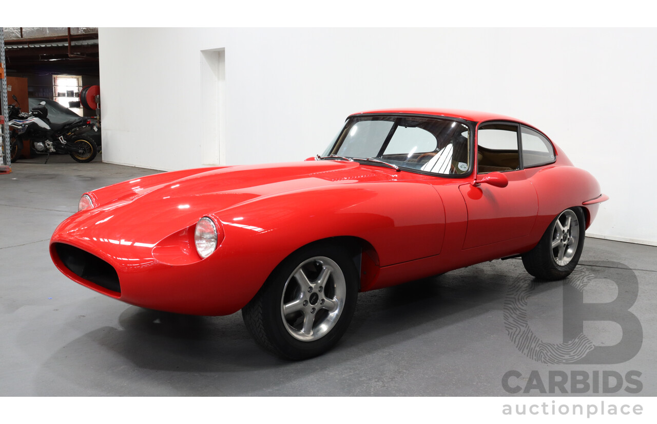 1/1969 Jaguar XKE E Type 2d Coupe Red 289ci V8