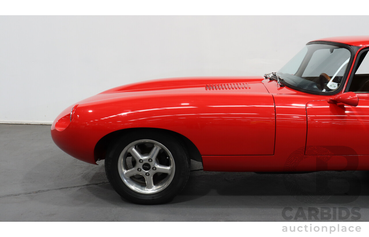 1/1969 Jaguar XKE E Type 2d Coupe Red 289ci V8
