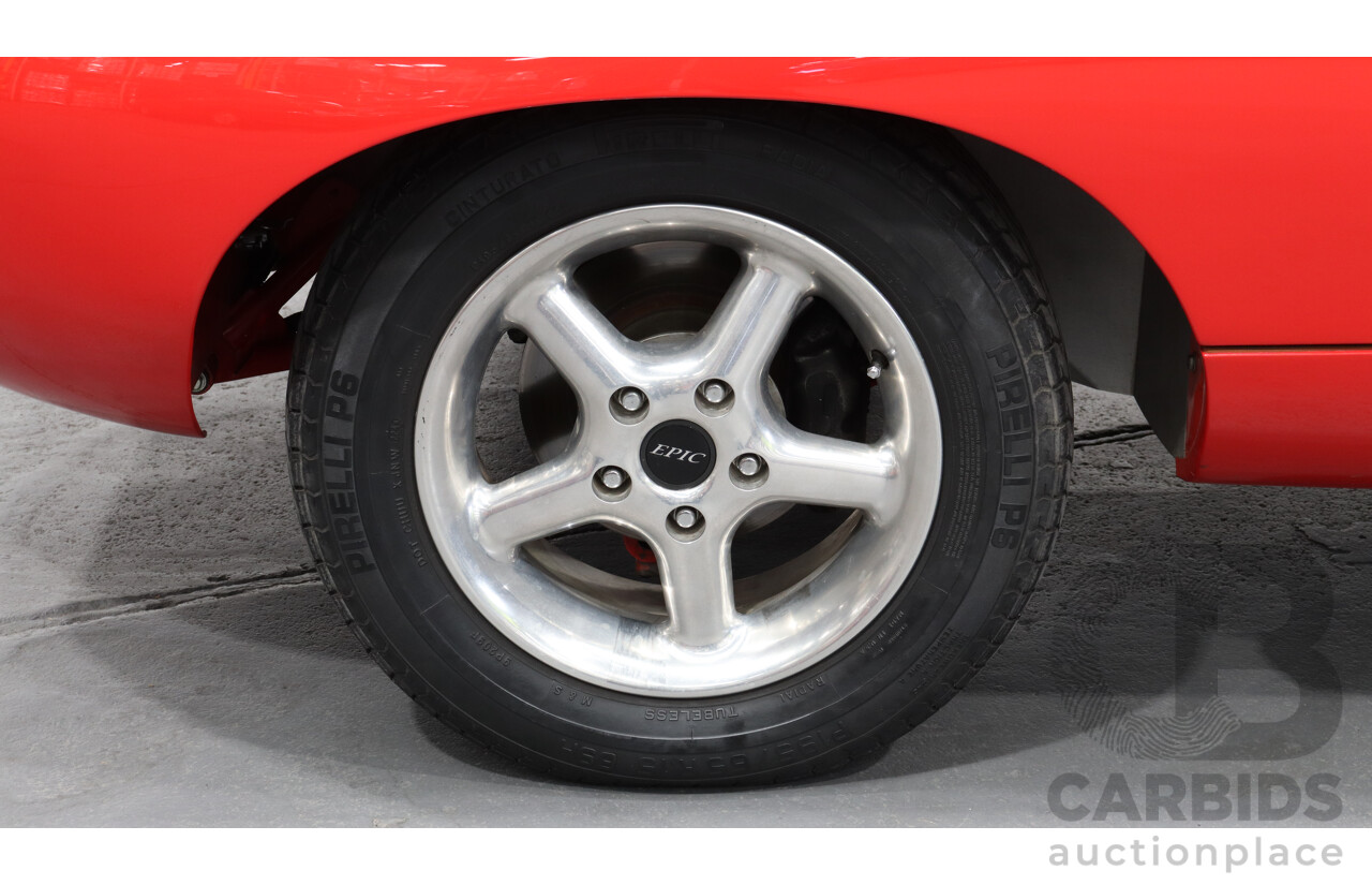 1/1969 Jaguar XKE E Type 2d Coupe Red 289ci V8