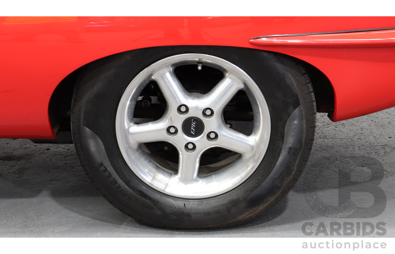 1/1969 Jaguar XKE E Type 2d Coupe Red 289ci V8