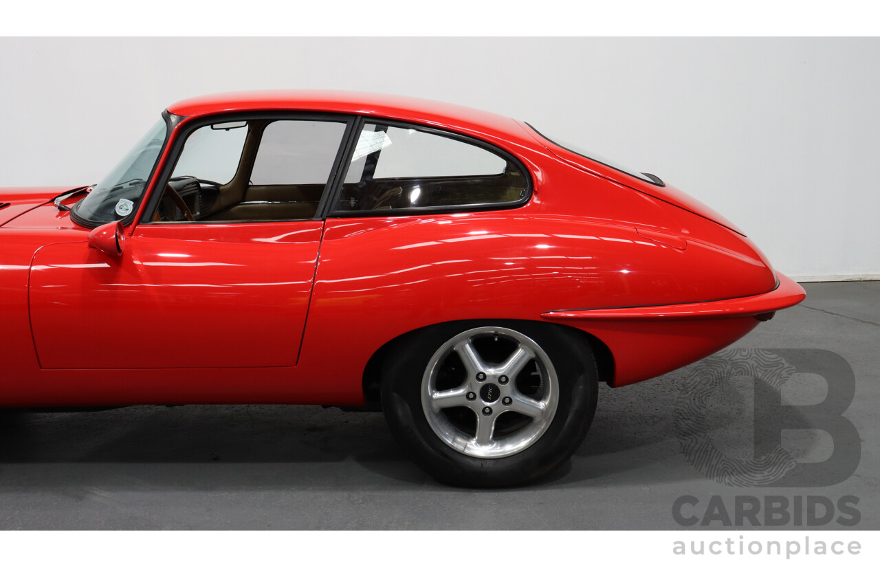 1/1969 Jaguar XKE E Type 2d Coupe Red 289ci V8