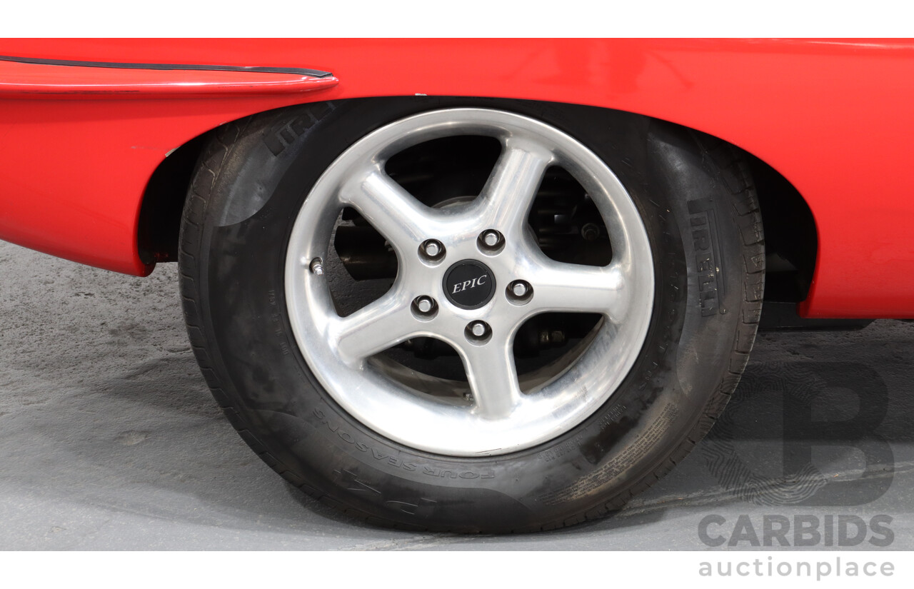 1/1969 Jaguar XKE E Type 2d Coupe Red 289ci V8