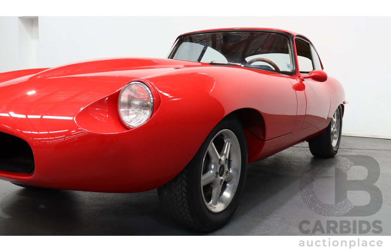 1/1969 Jaguar XKE E Type 2d Coupe Red 289ci V8