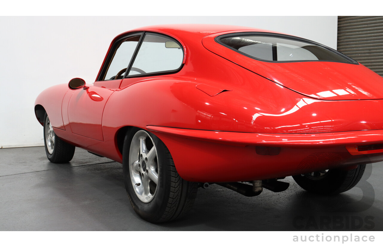 1/1969 Jaguar XKE E Type 2d Coupe Red 289ci V8