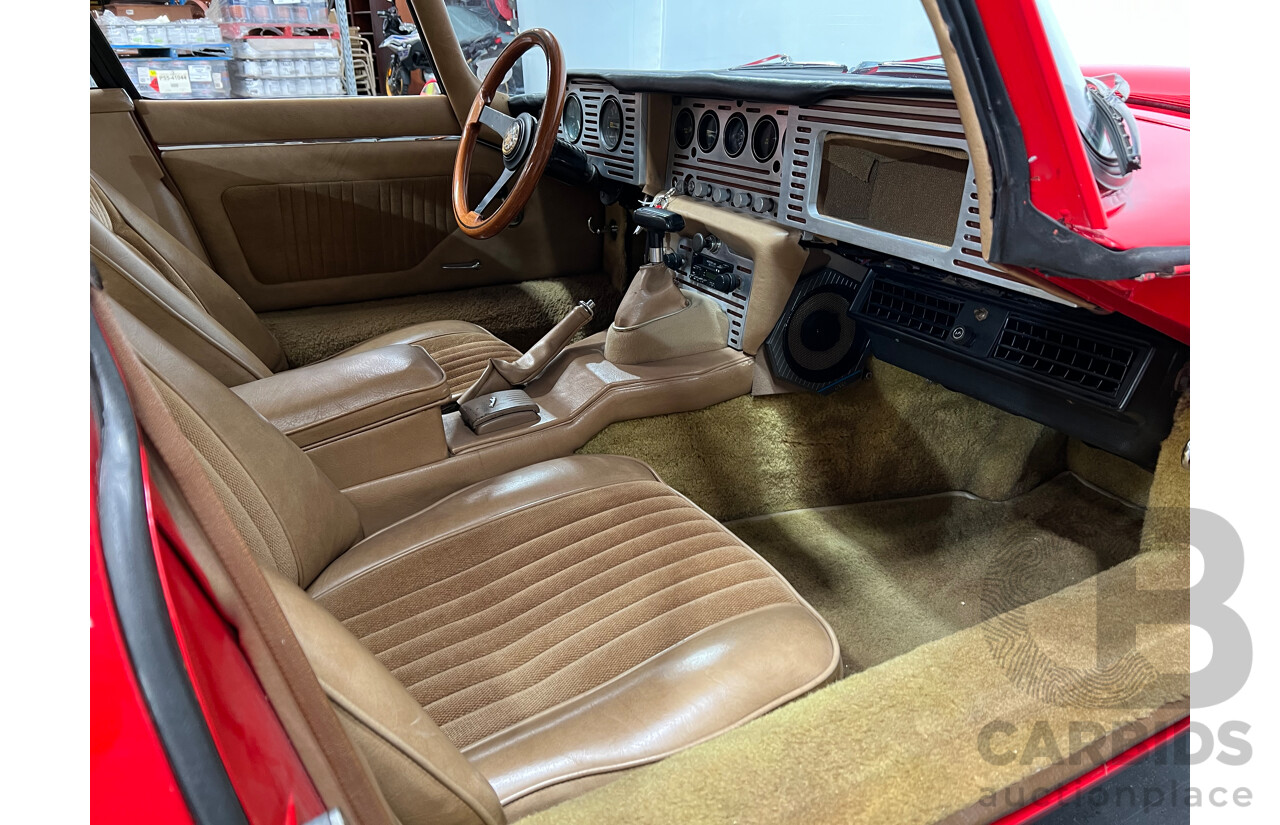 1/1969 Jaguar XKE E Type 2d Coupe Red 289ci V8