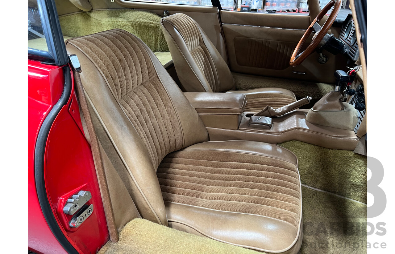 1/1969 Jaguar XKE E Type 2d Coupe Red 289ci V8