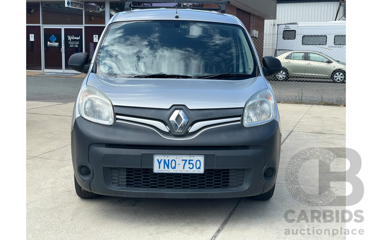 8/2014 Renault Kangoo MAXI X61 MY14 4d Van Silver 1.5L