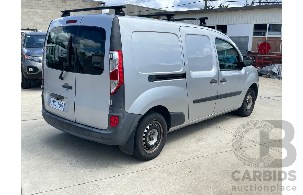 8/2014 Renault Kangoo MAXI X61 MY14 4d Van Silver 1.5L