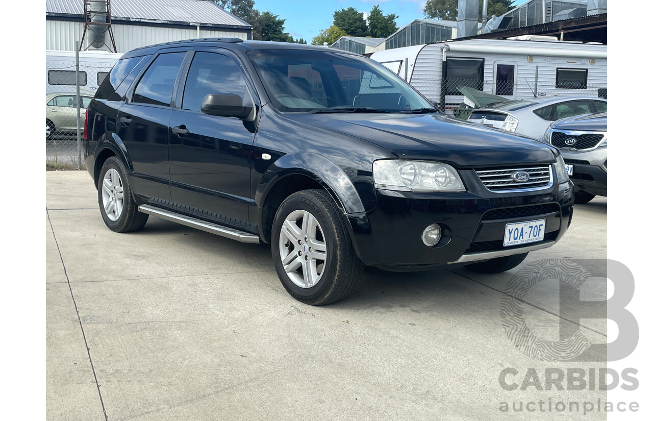 3/2006 Ford Territory GHIA (rwd) SY 4d Wagon Black 4.0L