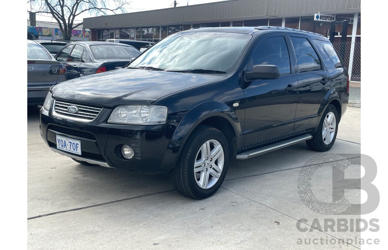 3/2006 Ford Territory GHIA (rwd) SY 4d Wagon Black 4.0L