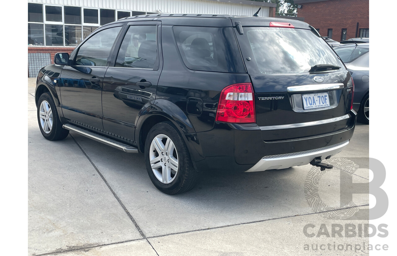 3/2006 Ford Territory GHIA (rwd) SY 4d Wagon Black 4.0L