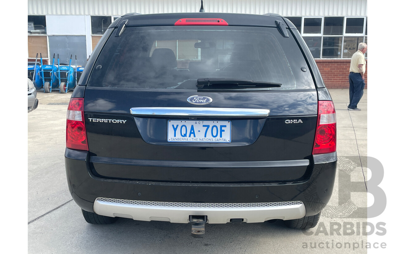 3/2006 Ford Territory GHIA (rwd) SY 4d Wagon Black 4.0L