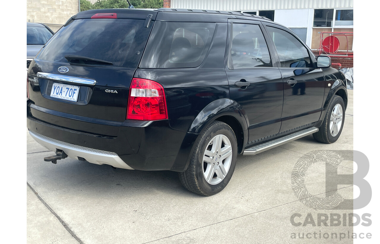 3/2006 Ford Territory GHIA (rwd) SY 4d Wagon Black 4.0L