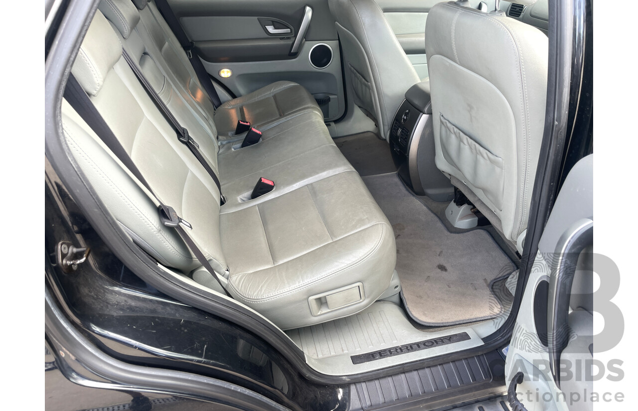 3/2006 Ford Territory GHIA (rwd) SY 4d Wagon Black 4.0L