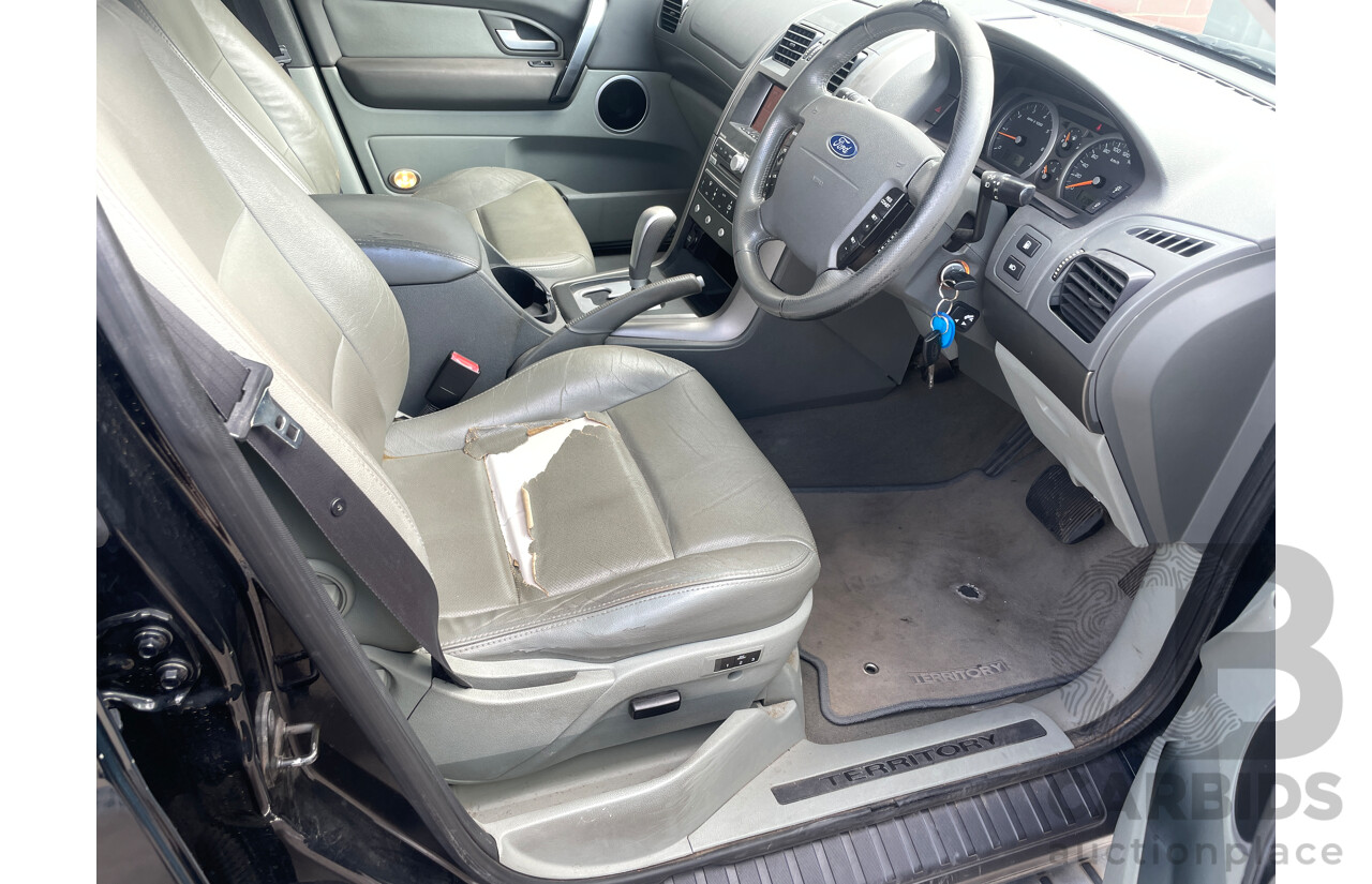 3/2006 Ford Territory GHIA (rwd) SY 4d Wagon Black 4.0L