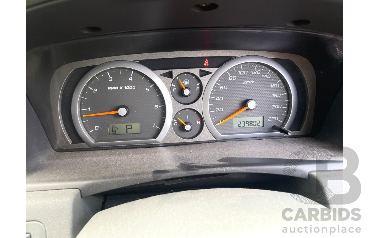 3/2006 Ford Territory GHIA (rwd) SY 4d Wagon Black 4.0L