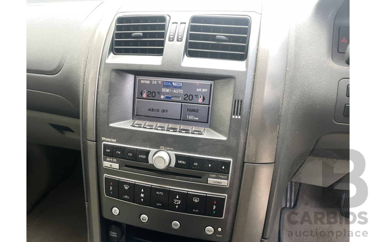 3/2006 Ford Territory GHIA (rwd) SY 4d Wagon Black 4.0L