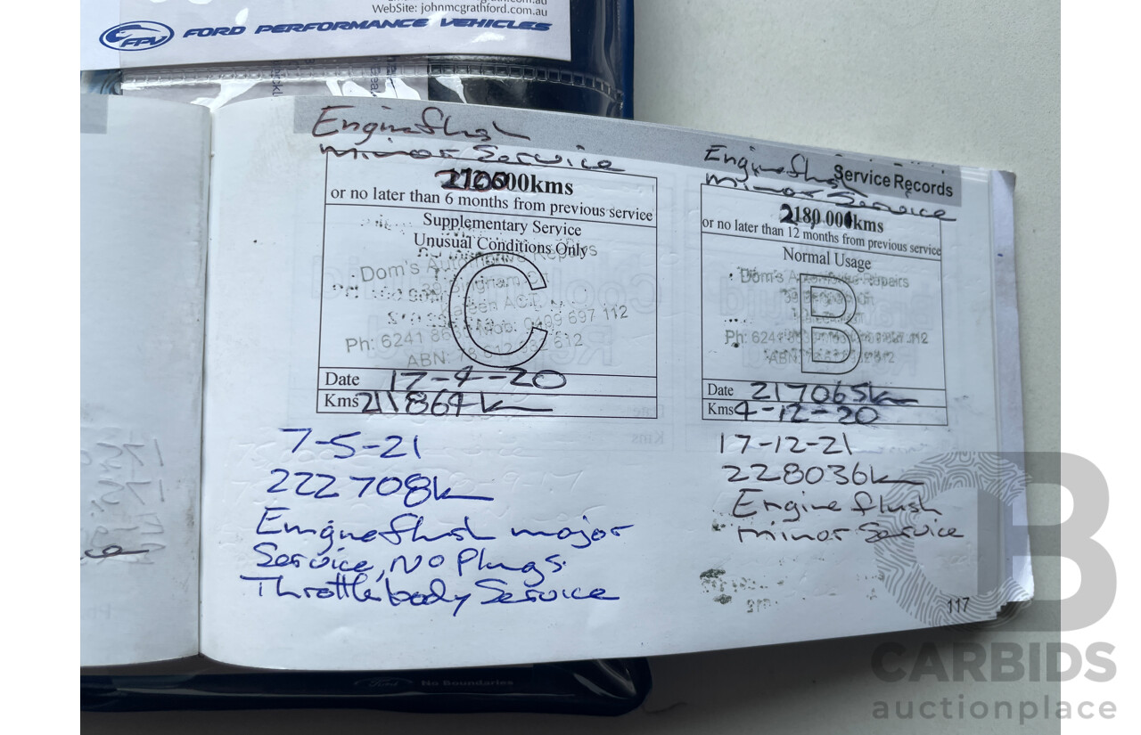 3/2006 Ford Territory GHIA (rwd) SY 4d Wagon Black 4.0L