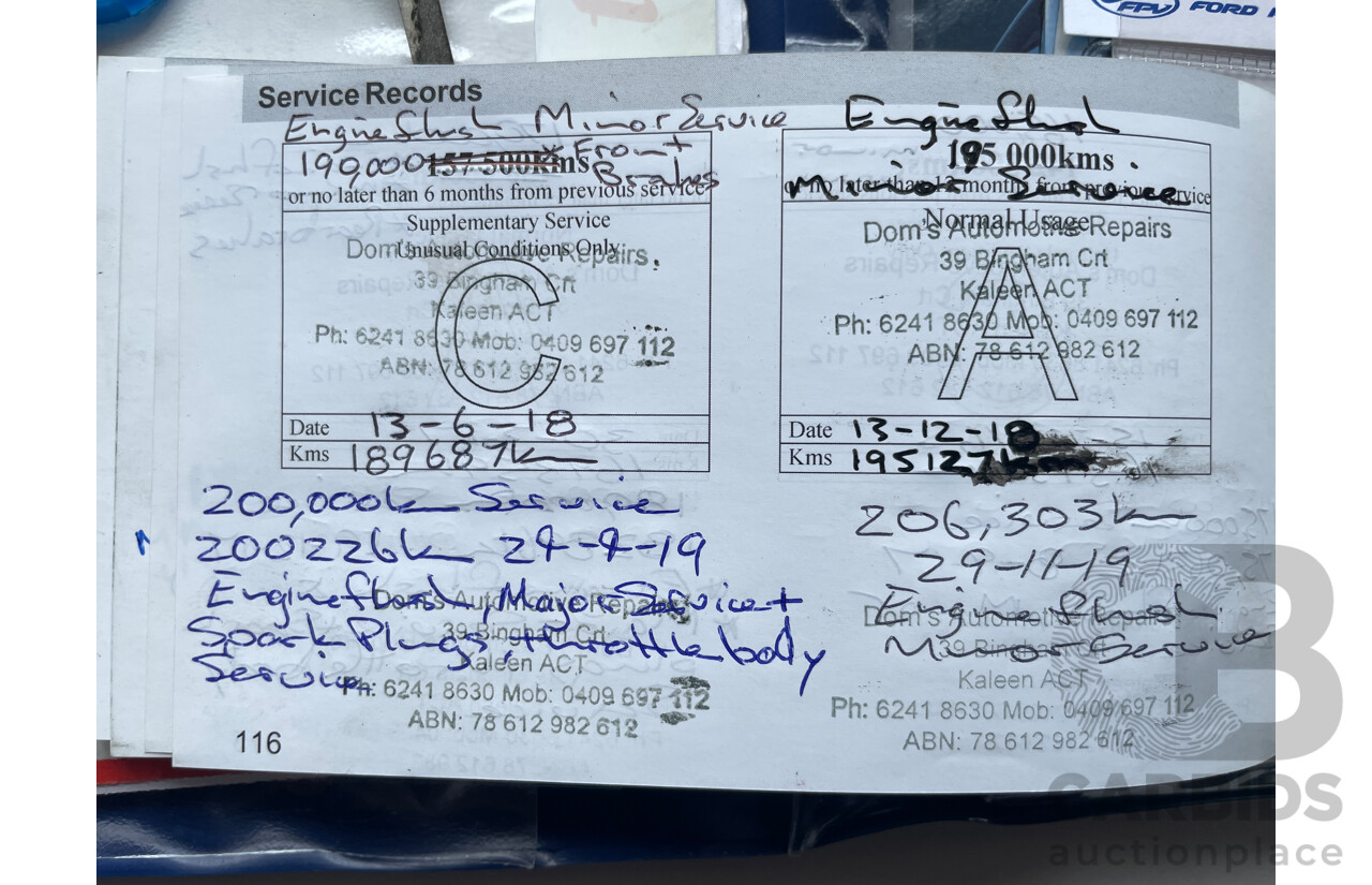 3/2006 Ford Territory GHIA (rwd) SY 4d Wagon Black 4.0L