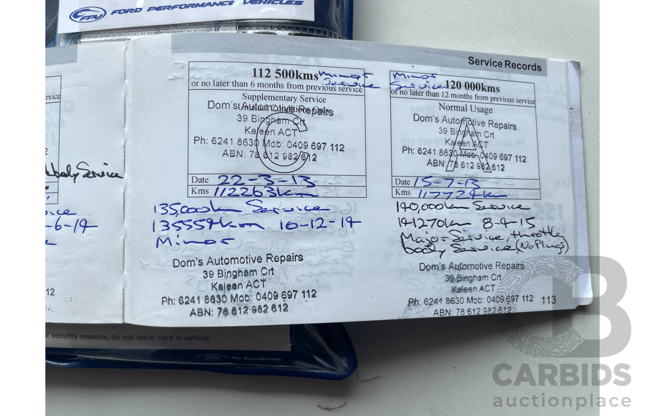 3/2006 Ford Territory GHIA (rwd) SY 4d Wagon Black 4.0L