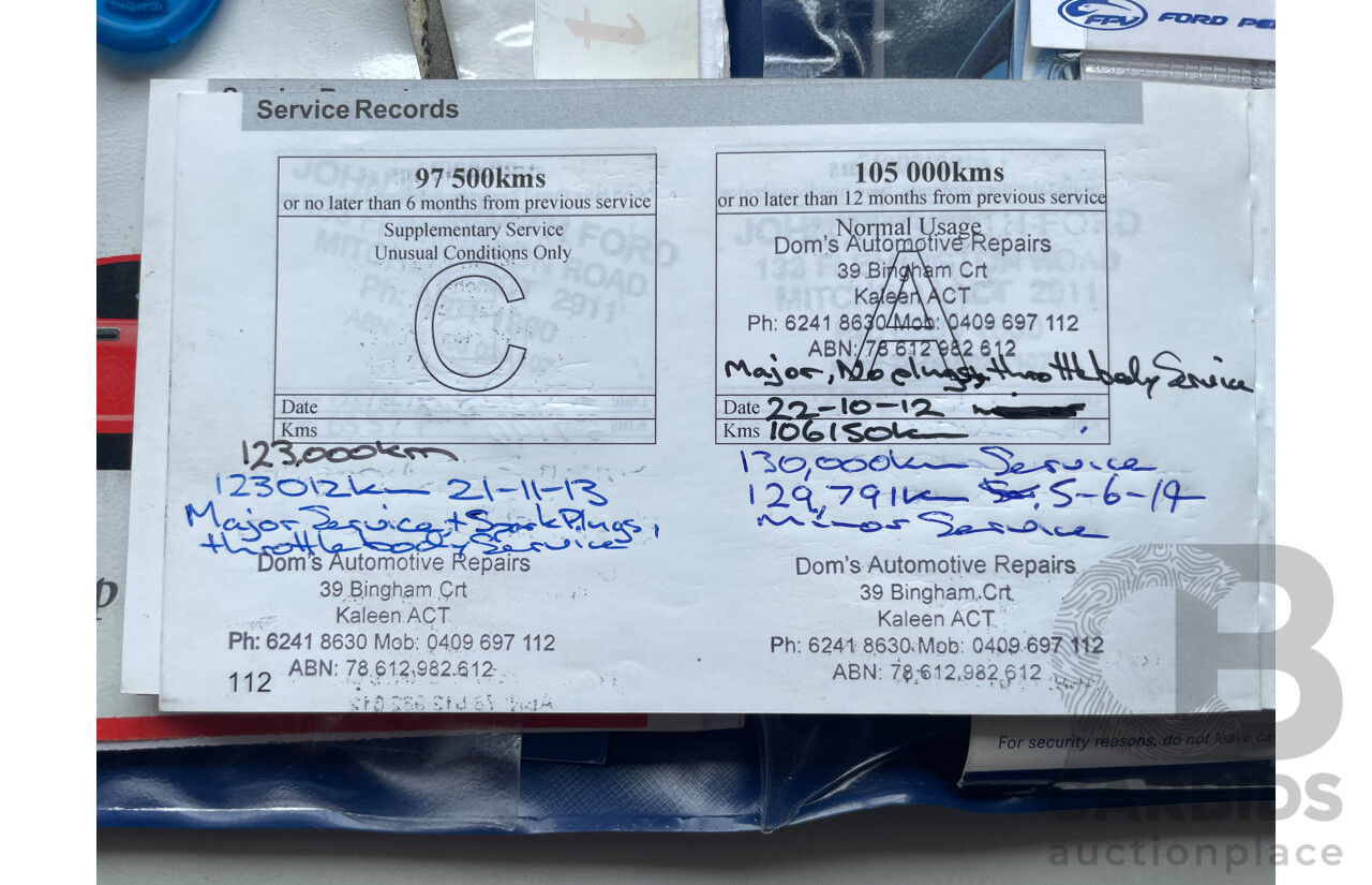 3/2006 Ford Territory GHIA (rwd) SY 4d Wagon Black 4.0L