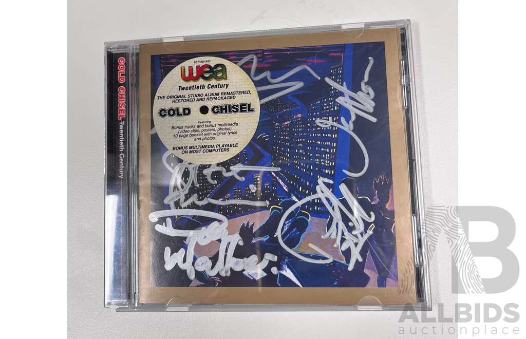 Framed Cold Chisel Tour Poster, CD & Stubby Holder - Donated by Jimmy Barnes!