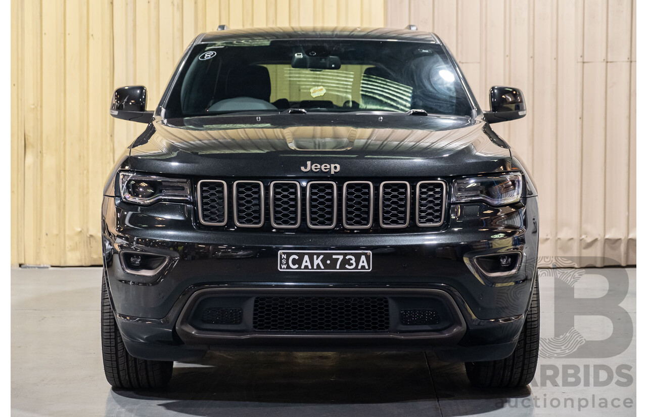 5/2017 Jeep Grand Cherokee Limited (4x4) WK MY15 4d Wagon Black 3.6L